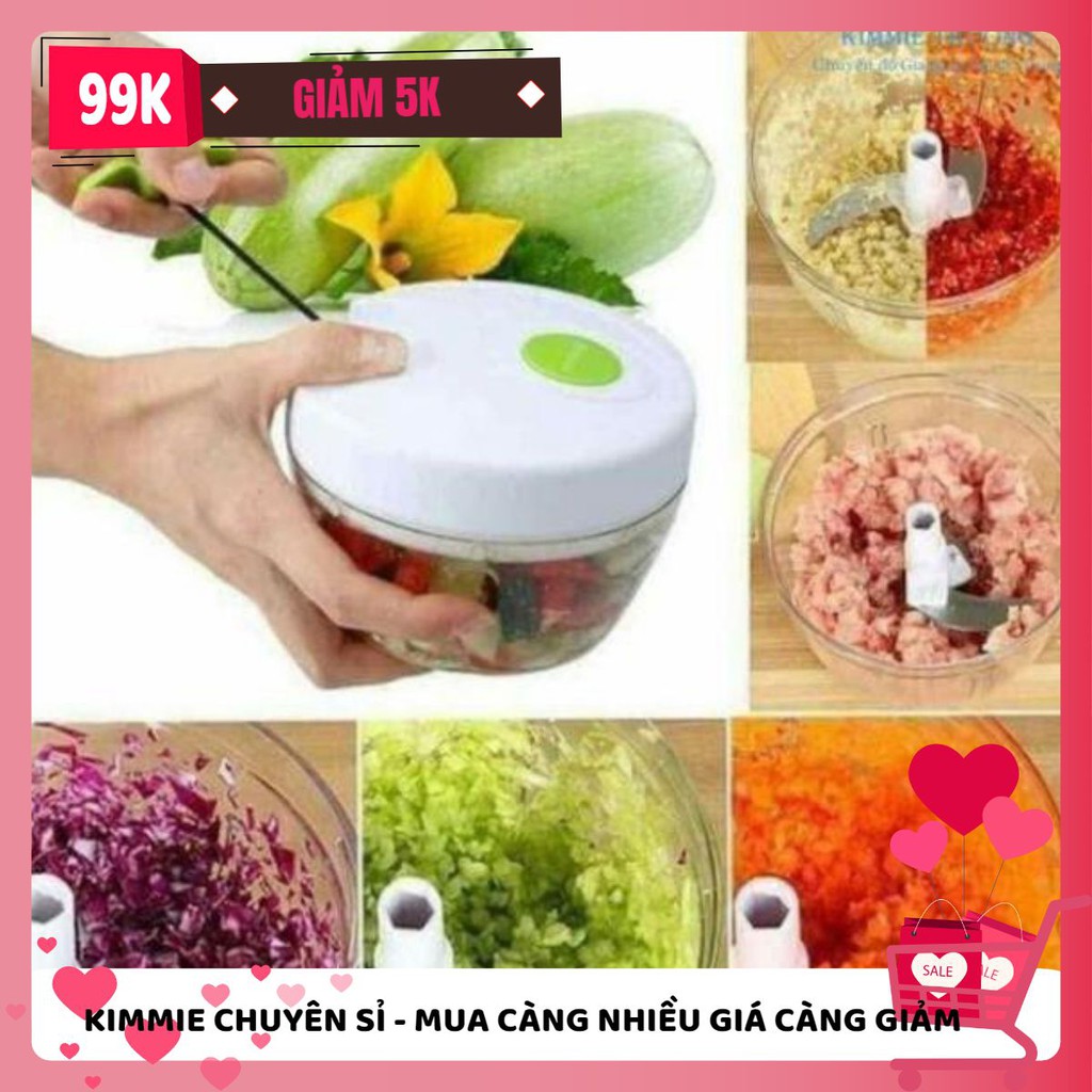 [MUA NHIỀU GIẢM GIÁ] [MÃ GIẢM KIMFAM5] Máy xay tỏi ớt bằng tay