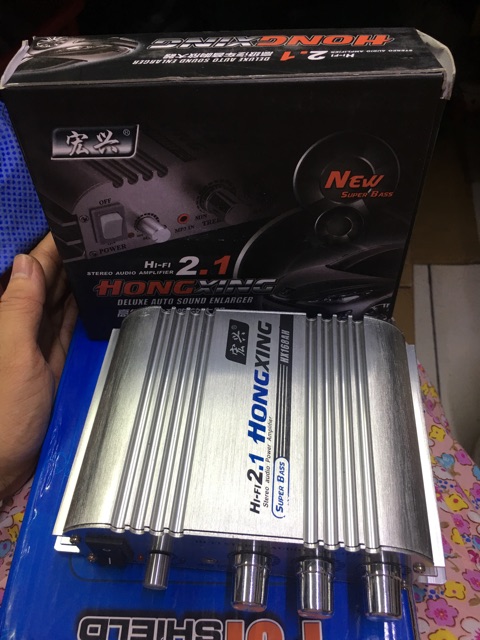 ÂMPLY 12V-300W SIÊU TRẦM HX168AH