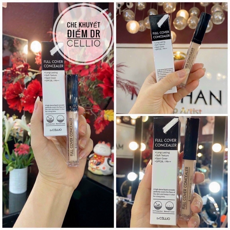 Che khuyết điểm Dr. Cellio Full Cover Concealer