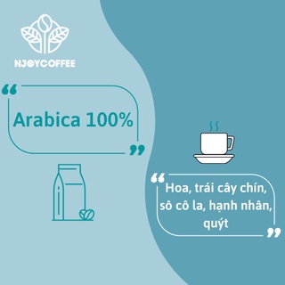 Cà phê Arabica Cầu Đất ( V60, Espresso, Moka pot ) - Njoy coffee