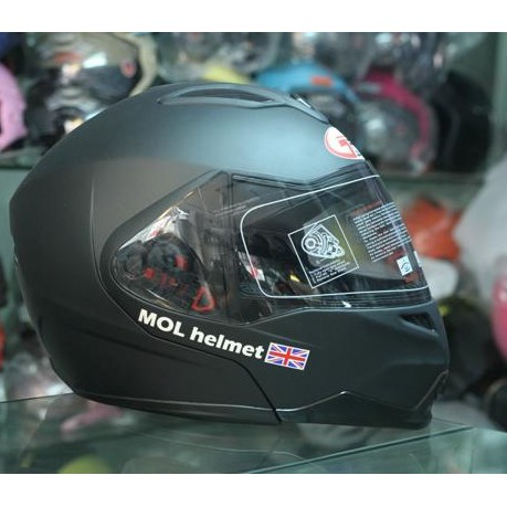 Nón bảo hiểm fullface lật hàm GRS GA 639
