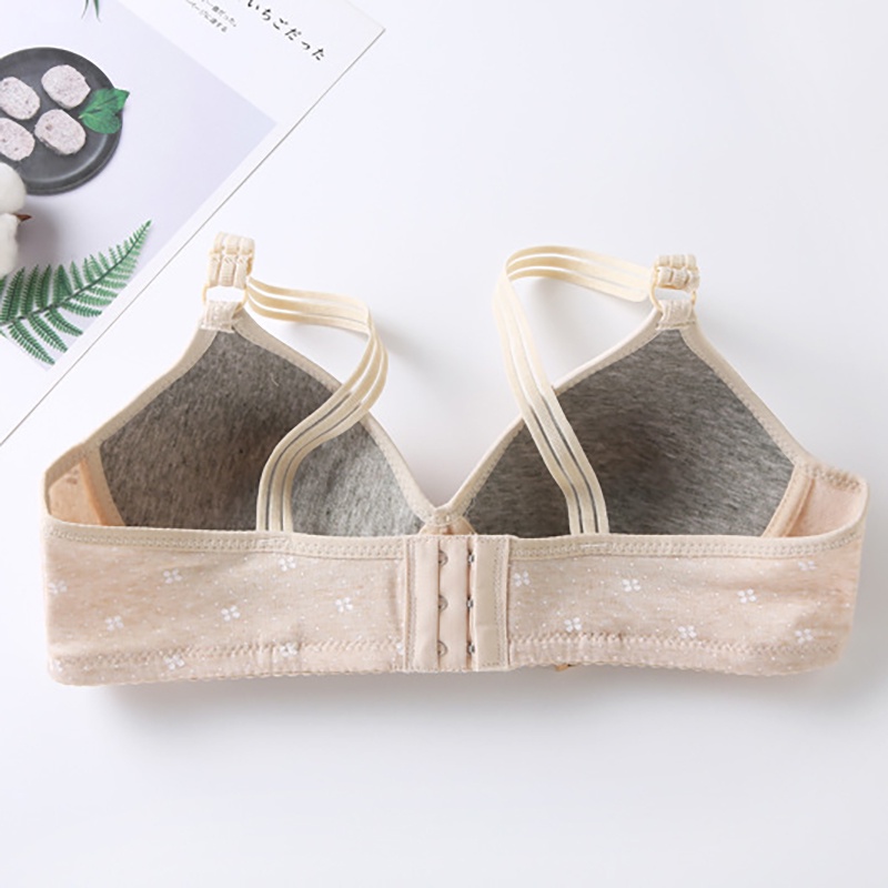 Áo Lót Nâng Ngực Không Gọng Cúp B C D Size 36-44 Chất Liệu Cotton Mỏng Mềm Mại Thoải Mái