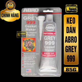 Keo Silicone ABRO GREY 999 Màu Xám - Keo Tạo Ron Gioăng - Keo Dán Đa Năng Chịu Nhiệt , Chịu Lực , Chống Nước - Kivovi