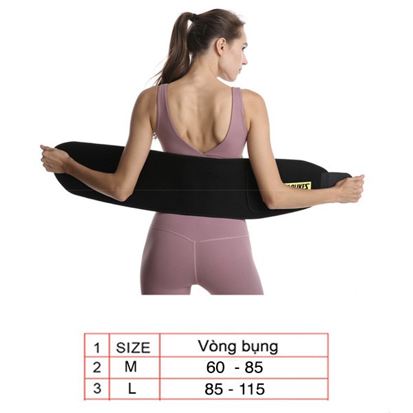 Đai Nịt Bụng Giảm Eo Hỗ Trợ Đốt Mỡ Bụng Hiệu Quả Aolikes (Có Túi Đựng Điện Thoại)