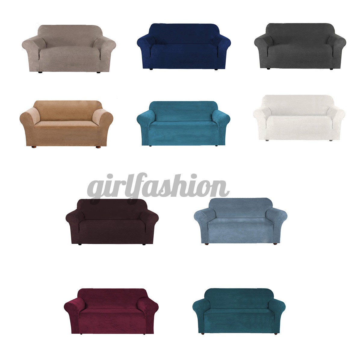 Vỏ bọc ghế sofa 3 chỗ chống bụi không thấm nước co giãn