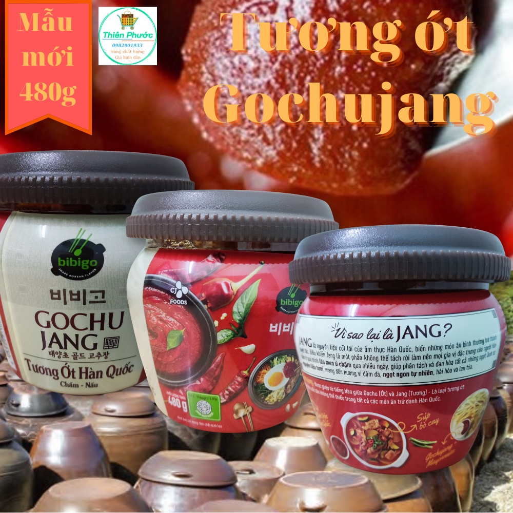 Tương ớt Gochujang Hàn Quốc 480g  giá sale 52k