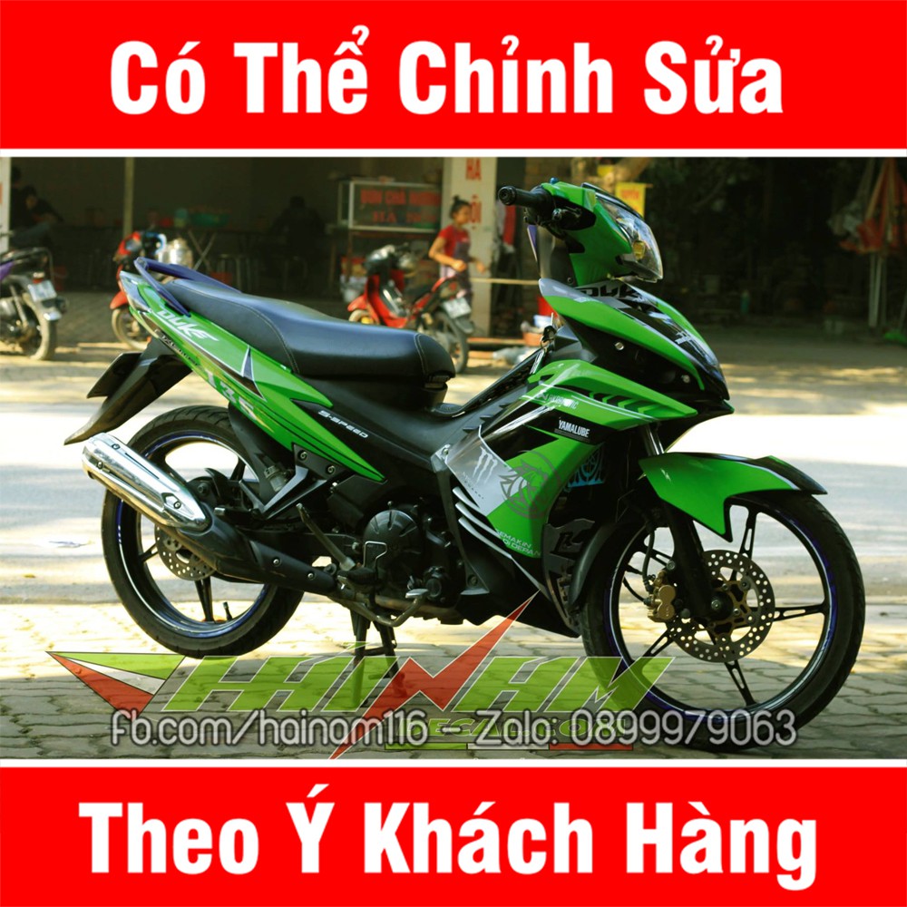 Tem Trùm Exciter 135 Xanh Lục