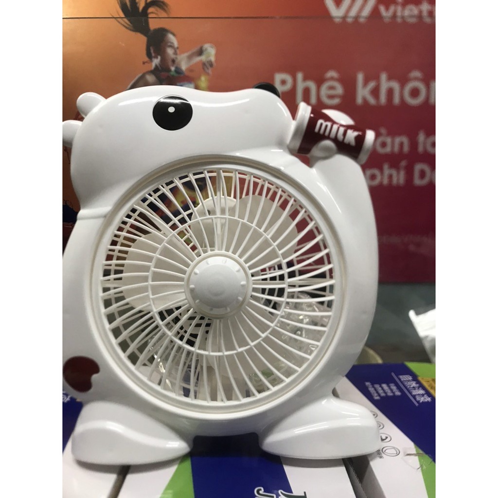 Quạt mini để bàn,quạt để bàn mini hình thú siêu yêu