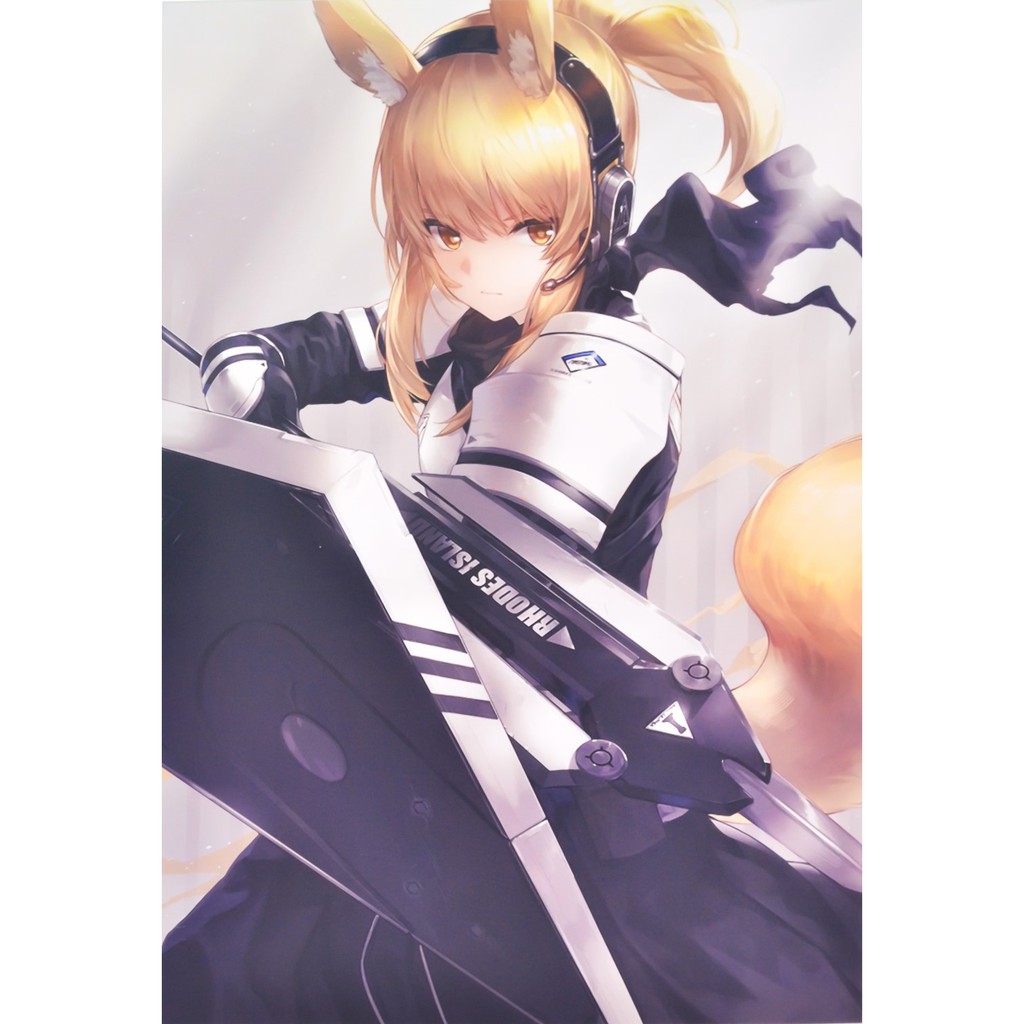 [thanh lý bán lỗ]Bộ 8 tấm poster Anime - Arknights [AAM] [PGN23]