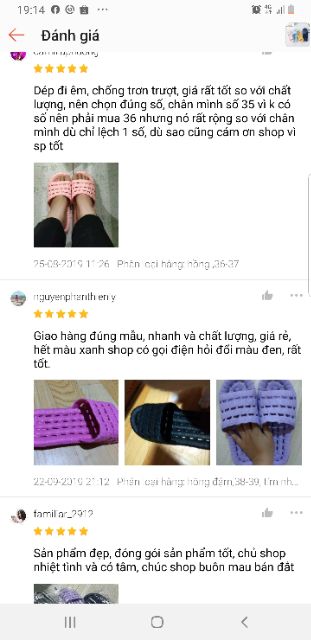 Dép Đi Trong Nhà, Văn Phòng (màu tự chọn) | BigBuy360 - bigbuy360.vn