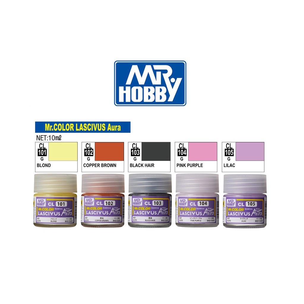 SƠN MÔ HÌNH MR HOBBY - MR COLOR LASCIVUS AURA - MÀU TÓCss