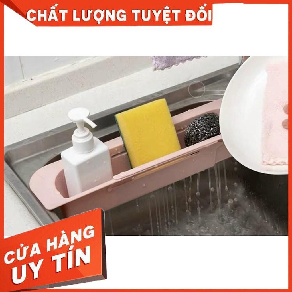 kệ để đồ rửa bát điều chỉnh kích thước, khay gác bồn rửa chén tiện dụng kho sỉ mb