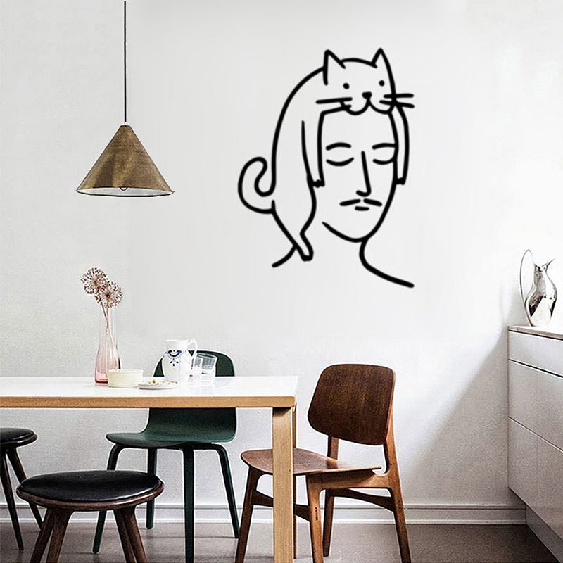 Nhãn dán tường ,sticker chống thấm nước dùng trang trí phòng ngủ, phòng khách