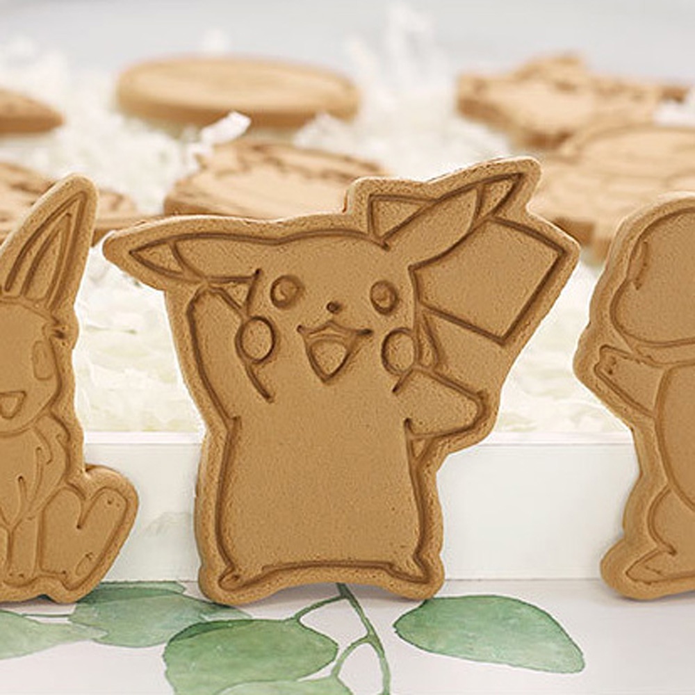 Epoch Khuôn Cắt Bánh Quy / Kẹo Đường Hình Pokemon 3d Siêu Bền