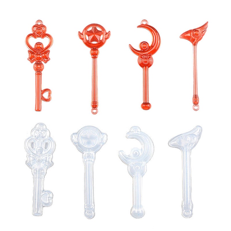 Bộ 4 Khuôn Silicone Tạo Hình Làm Trang Sức DIY