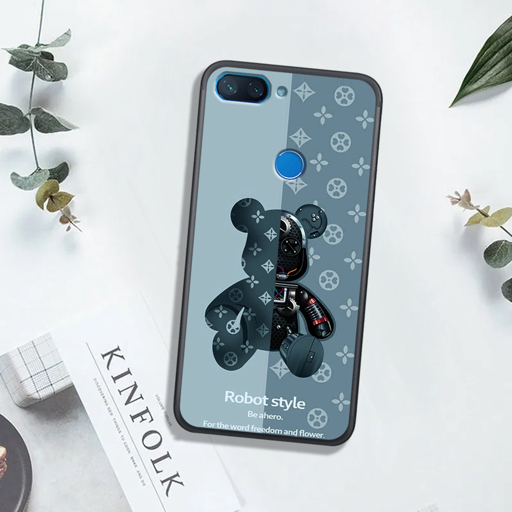 [HOT]ỐP  XIAOMI REDMI 4A - REDMI 5A - REDMi 6 - REDMI 6A - MI 8 LITE , In Hình Gấu Robot họa tiết L-V màu sắc cực đẹp.