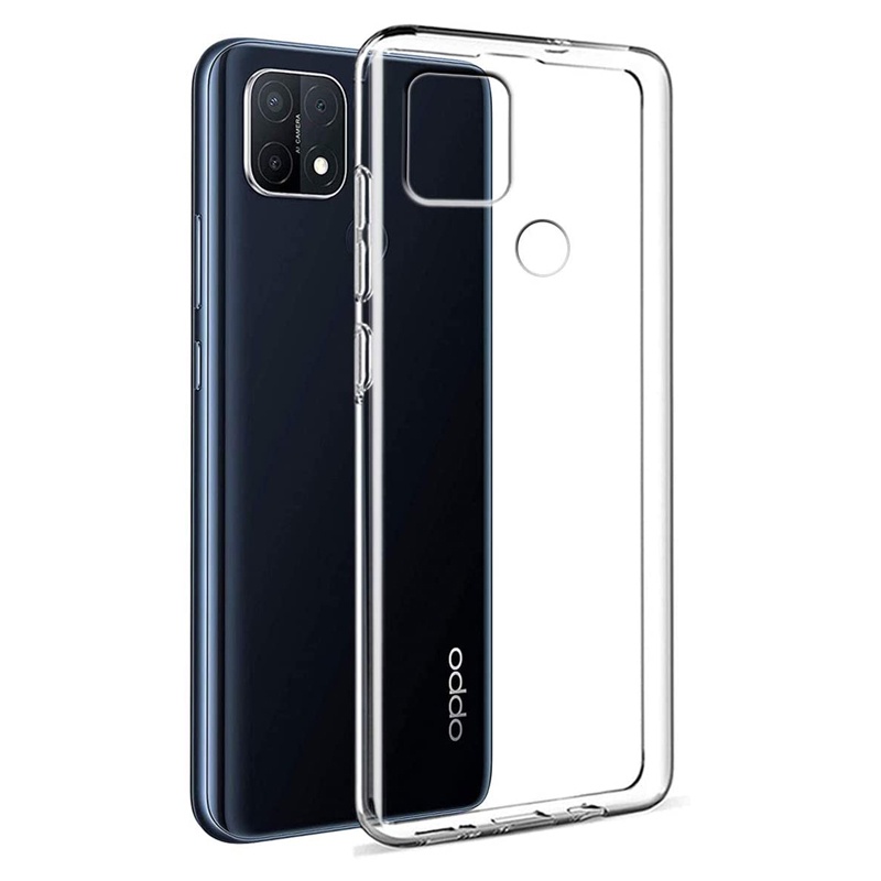 Ốp lưng trong suốt siêu mỏng dành cho OPPO F9 F11 A5S A7 A12 A31 A15 A15S A16 A16K A16E A33 A53 A52 A54 A55 A91 A92 A93 A94 A95 A96 A74 A76 A5 A9 2020 Reno 3 4 5 6 7 8 Pro