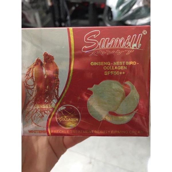 Kem Dưỡng Da Sumill Tổ Yến Nhân Sâm 20g Chính Hãng
