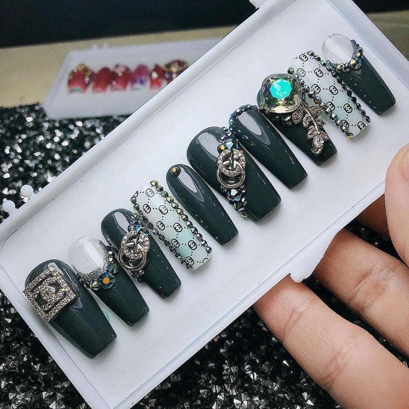 khay đựng nail box