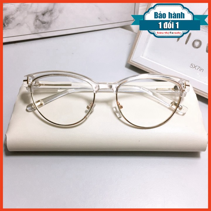 [Gía siêu rẻ]  Gọng kính mắt mèo 5266 nhận cắt cận viễn loạn