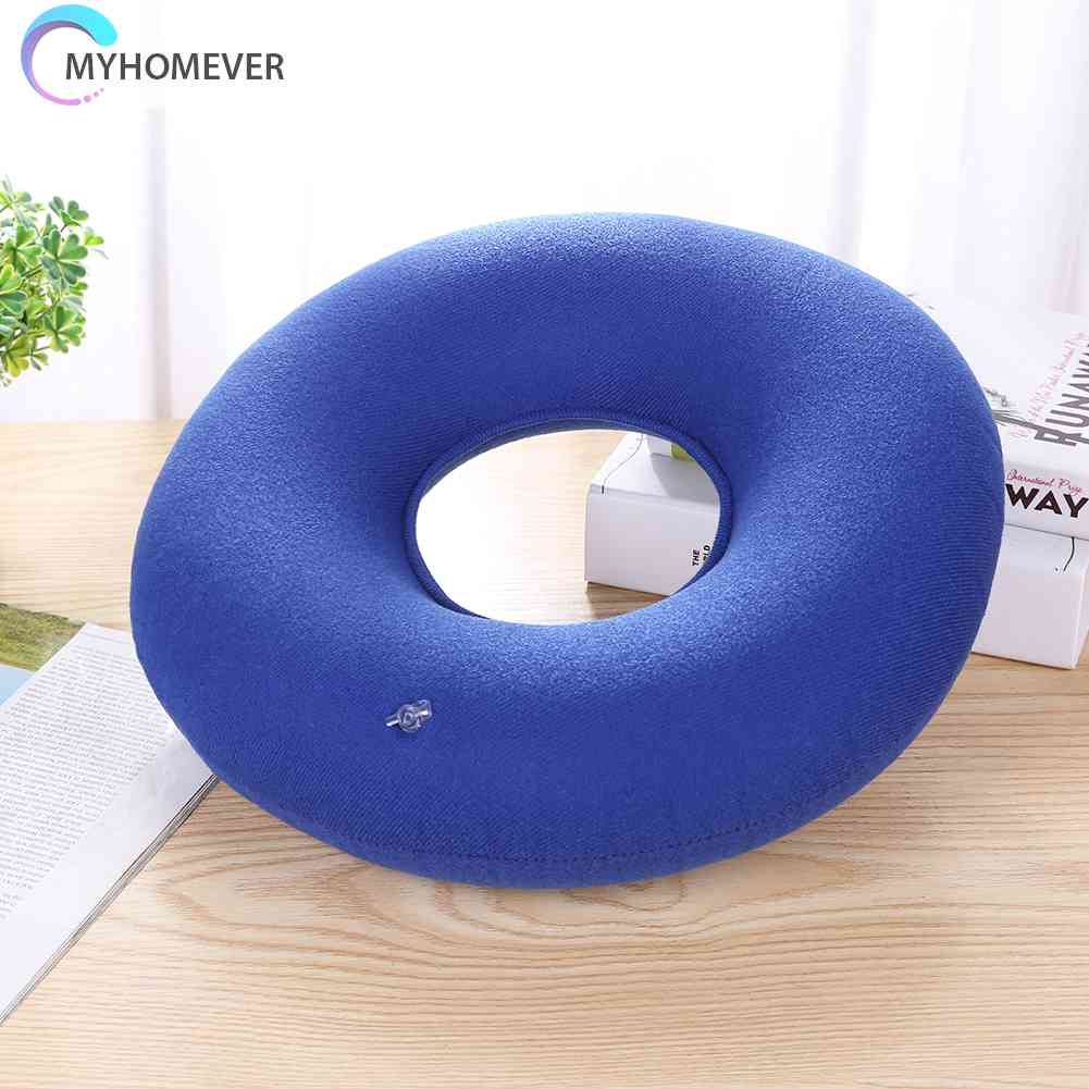 Đệm Tròn Bơm Hơi Lót Ghế Ngồi Mát Xa Chống Đau