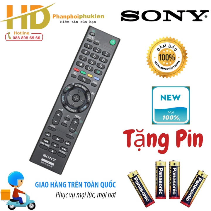 Điều khiển Smart tivi Sony - Remote tivi sony HÀNG ZIN