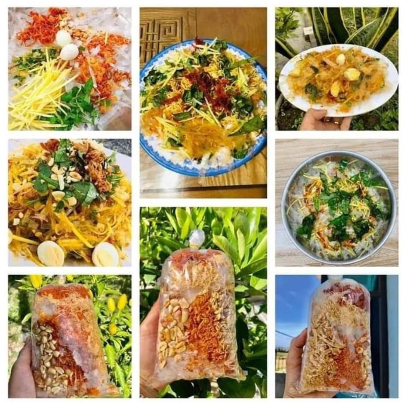 Bánh tráng trộn thập cẩm full topping