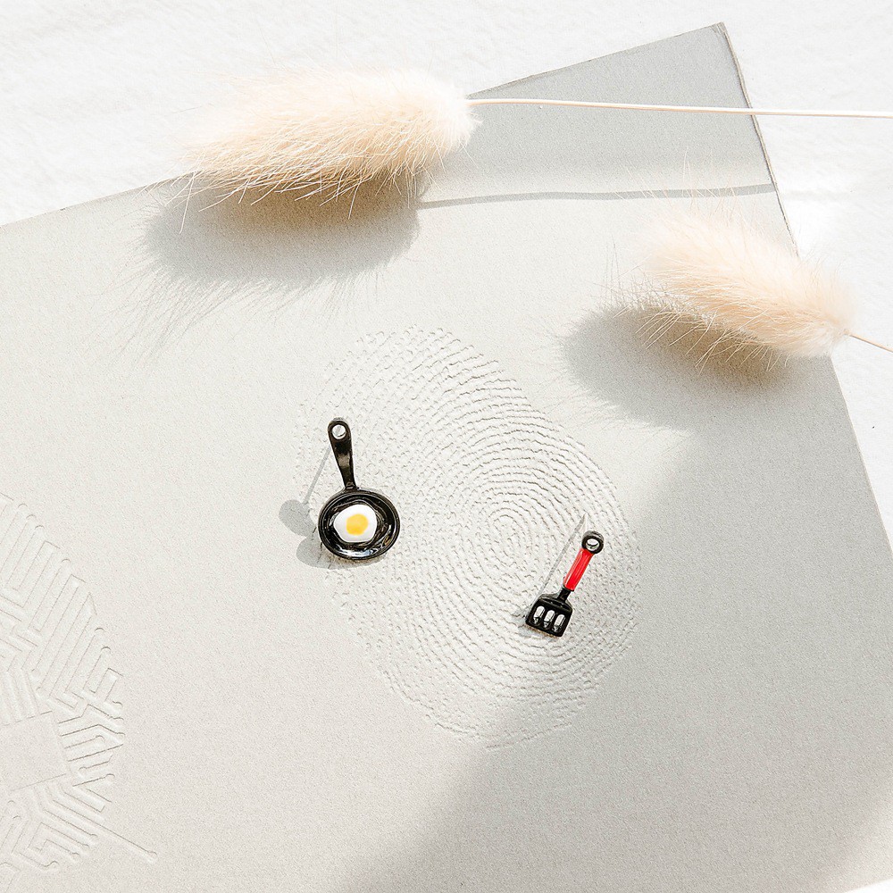 Khuyên Tai Hình Trứng Chiên Ngộ Nghĩnh Cho Nữ A344