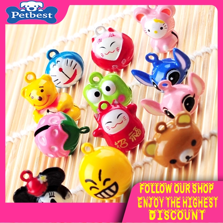 Chuông Lục Lạc Kiểu Hoạt Hình Đáng Yêu Dành Cho Thú Cưng