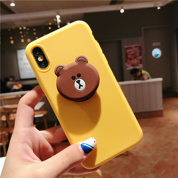 [ SAMSUNG ] Ốp Lưng Silicon Gấu - Thỏ (Kèm Phụ Kiện) - B019 | BigBuy360 - bigbuy360.vn