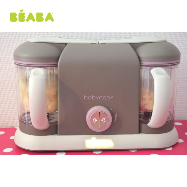 {BẢO HÀNH 1 NĂM} MÁY XAY HẤP ĐÔI BÉABA BABYCOOK 4IN1