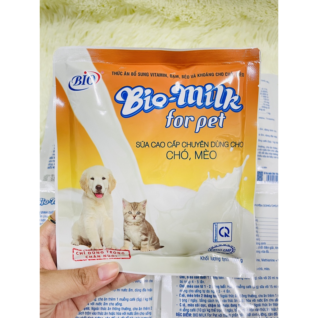 Sữa Dinh Dưỡng BIO-milk cho Chó Mèo
