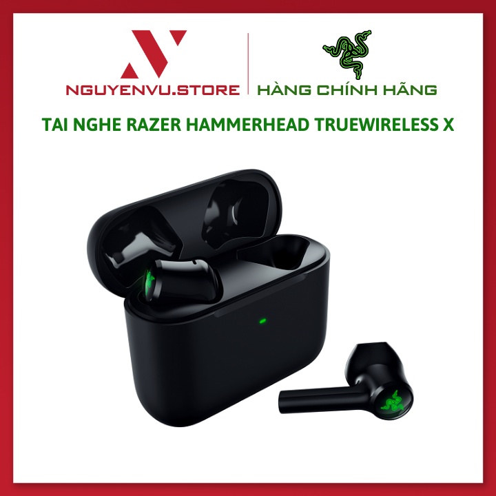 Tai nghe không dây Razer Hammerhead True Wireless X - Hàng chính hãng