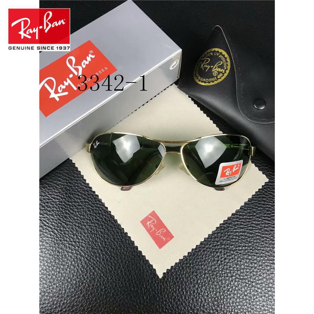 Kính Râm Ray Ban Occhiali Da Sole Clubmaster 3016 W0366 Havana Verde G-15 Grande 51mm