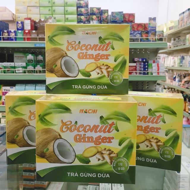 Trà gừng dừa