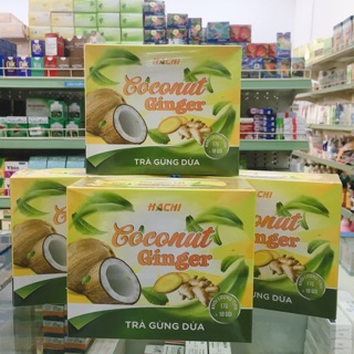 Trà gừng dừa