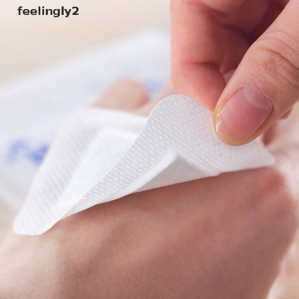 [Hàng mới về] 10 Băng dán y tế bằng vải không dệt kích thước 6x7cm tiện lợi