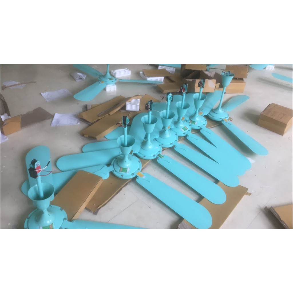 Quạt trần 3 cánh sắt Vinawind Điện Cơ Thống Nhất QT1400S sử dụng hộp số 5 cấp