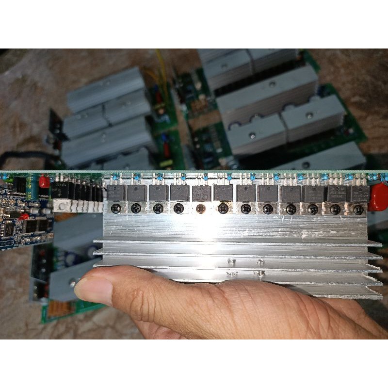 Mạch inverter sine chuẩn 24fet 12v2000w, 24v4000w