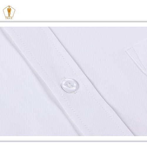 Sơ Mi Trắng Nam Dài Tay TRAZ  Màu Đen, Xanh Đen Bigsize Cho Người Mập Béo Ngoại Cỡ 3 4 5 6 7 xl