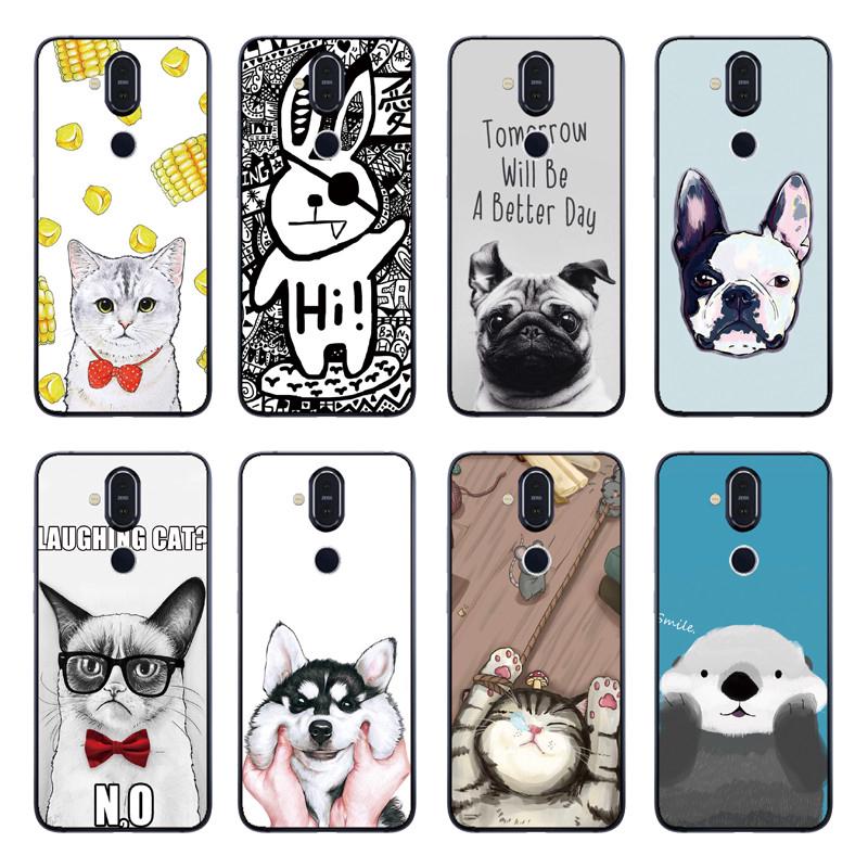 Ốp lưng in cún nhiều mẫu mã cho điện thoại Nokia 2.1/3.1/5.1/7.1/4.2/3.2