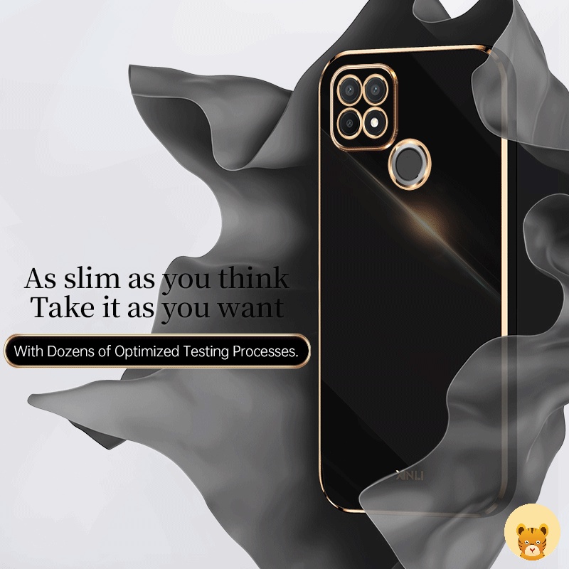 Ốp Điện Thoại Mềm Thiết Kế Sang Trọng Cho Realme C21Y C25Y