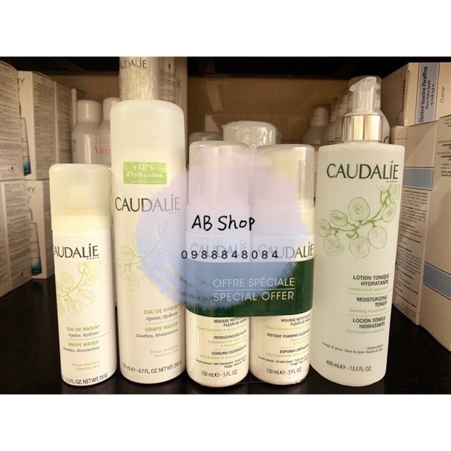 Xịt khoáng caudalie grape water
