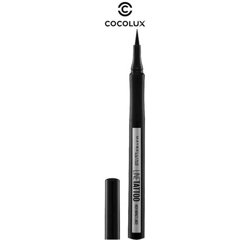 Bút Kẻ Mắt Nước Lâu Trôi 36H Maybelline New York Line Tatoo High Impact Liner-[COCOLUX]