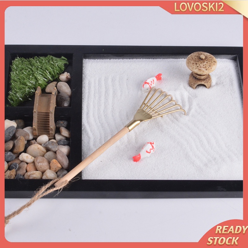 Japanese Zen Garden Kit for Desk Office Table Mini Zen Sand Garden Kit