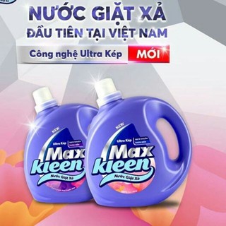 (Tiết kiệm hơn) Túi nước giặt Maxkleen 2.4kg