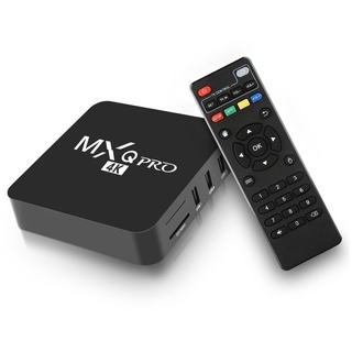 Tv Box Thông Minh 4K Android 11.1 MXQ PRO S905L 8+128G Với 2.4G Wifi Và Phụ Kiện