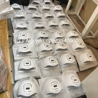 Máy hơ SUN 5X MÃ với công suất 120w cực nhanh khô khi sơn gel hay đắp gel