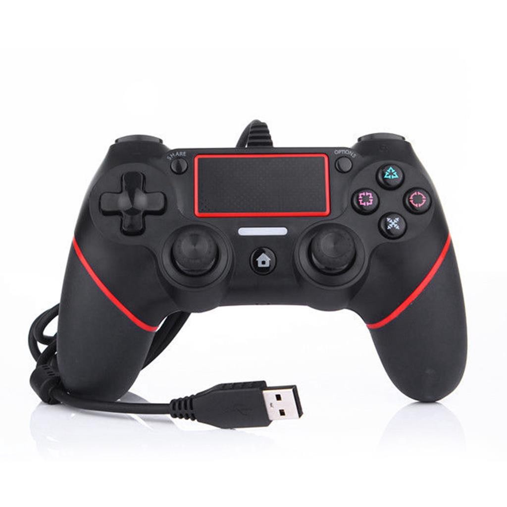 Tay cầm chơi game chuyên nghiệp có dây USB cho PS4 Daulshock 4 -dc3719