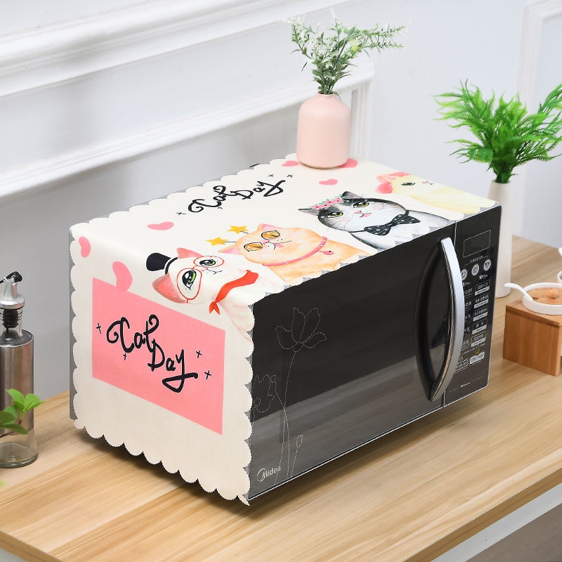 Vỏ Bọc Lò Vi Sóng Chống Bụi Phong Cách Bắc Âu Cao Cấp